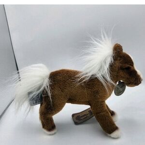 RUSS Yomiko Classics Brown Palomino Horse Pony Plush Stuffed Animal 9”